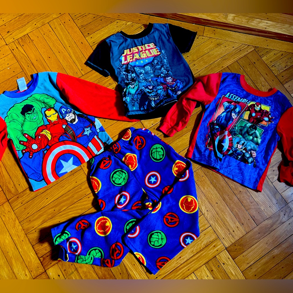 Superhero pajama bundle